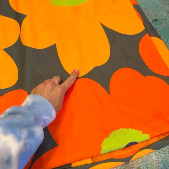 Warhol Inspired Flower Printed Jacket - Picture 13 of 14